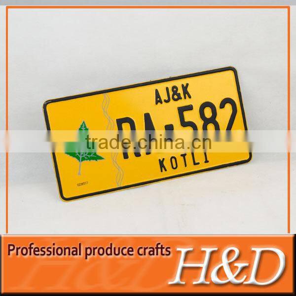 promotion high quality license plate