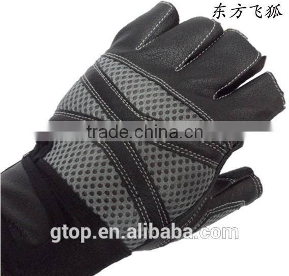 Fashion Wholesale Outdoor Cycling Bicycle Motorbike Half Finger Gloves Sports Gloves Breathable G-7