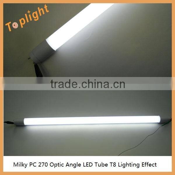 Ra>80 130LM/W 300 beam angle LED Lamp T8 4foot 16W 18W 20W