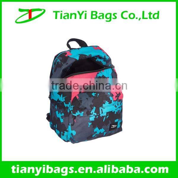 2014 new style sports back zipper backpack