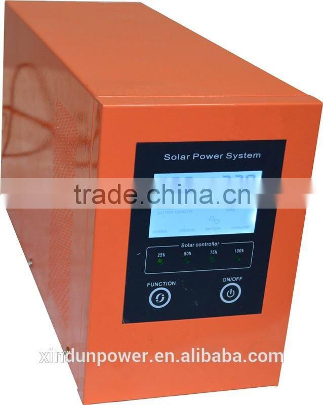 Portable Hybrid 24H/7D inverter/1KW Solar Power Inverter 24VDC 220VAC for Air Conditioner/12V Wind Grid Tie Inverter