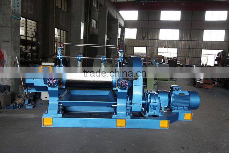 newest type two roll rubber open mixing mill