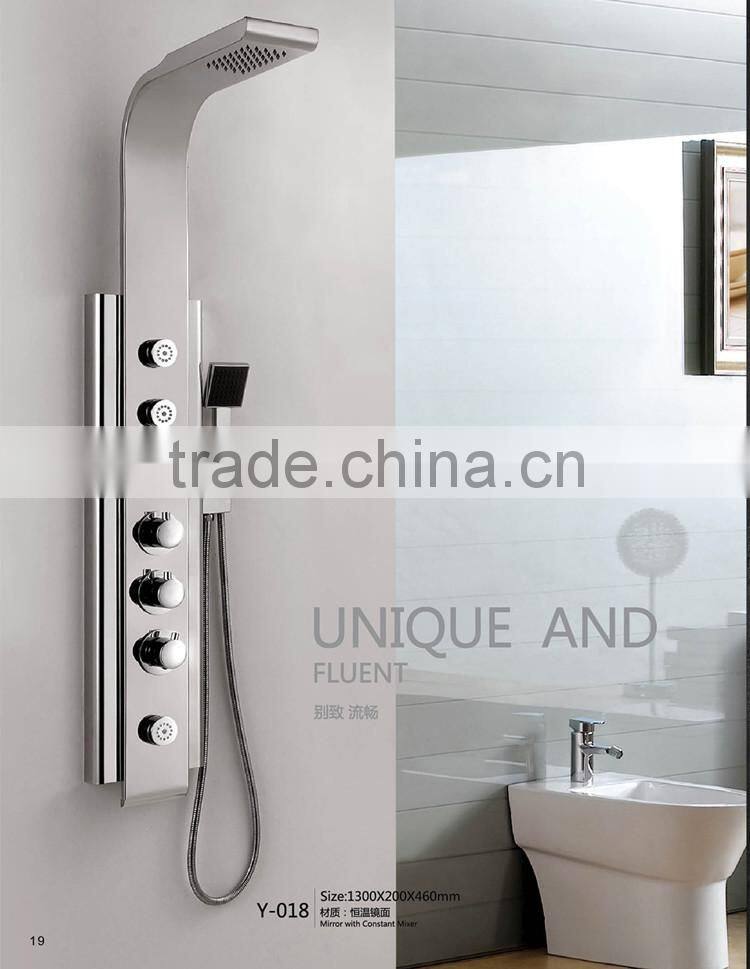 High Quality Bath and Shower Set 304 Stainless Shower Panel Y-018