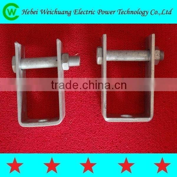 High Quality D-iron/Insulator Bracket/Gaivanized D iron/D bracket for Electric Power Fitting