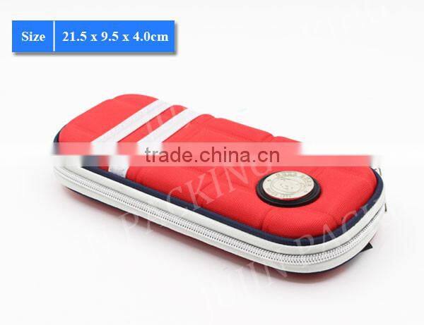 Bear bell high quality durable eva pencil case with zipper