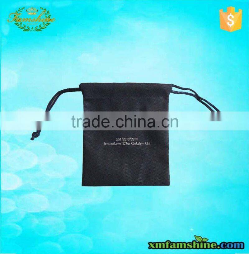 reusable customized drawstring non woven bag