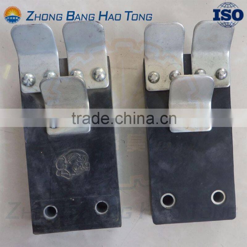 Pig Deharing Beaters with high strength rubber and beater paddles