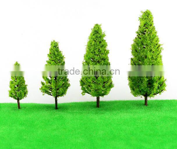 architecture decorative mini model tree in building materials