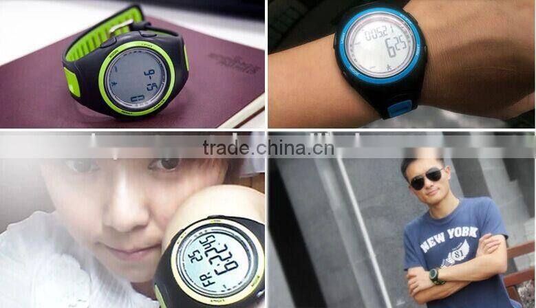 Shenzhen Government Approved High-tech Factory Various Colors Exercise Watch Sports Wristband 3D Rechargeable Sports Watch W284