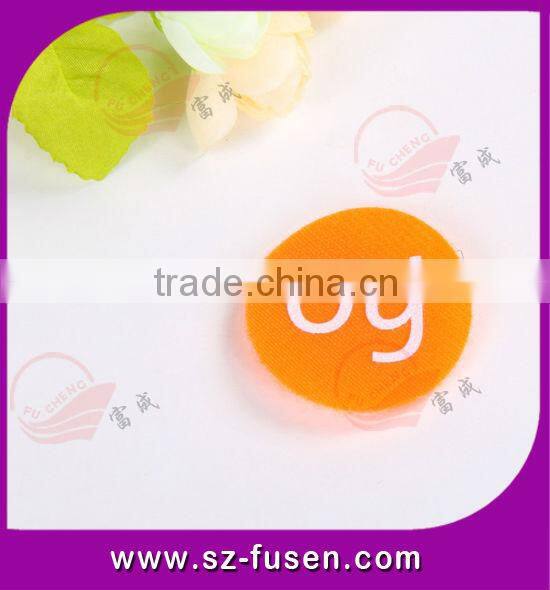 hot selling nylon material hook and loop letters