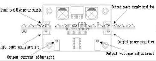 DC to DC adjustable constant voltage constant current step down power supply output DC1.25 - 26V