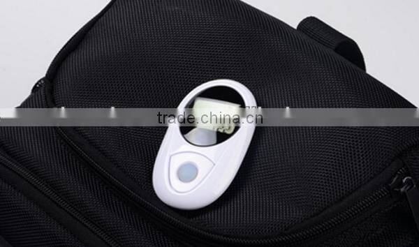 3d multifunctional pedometer waterproof for step,distance,calorie with clock,sleep,memory function