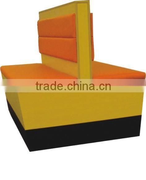 Fastfood Pu Leather Dining Sofa DJ-K813A-H