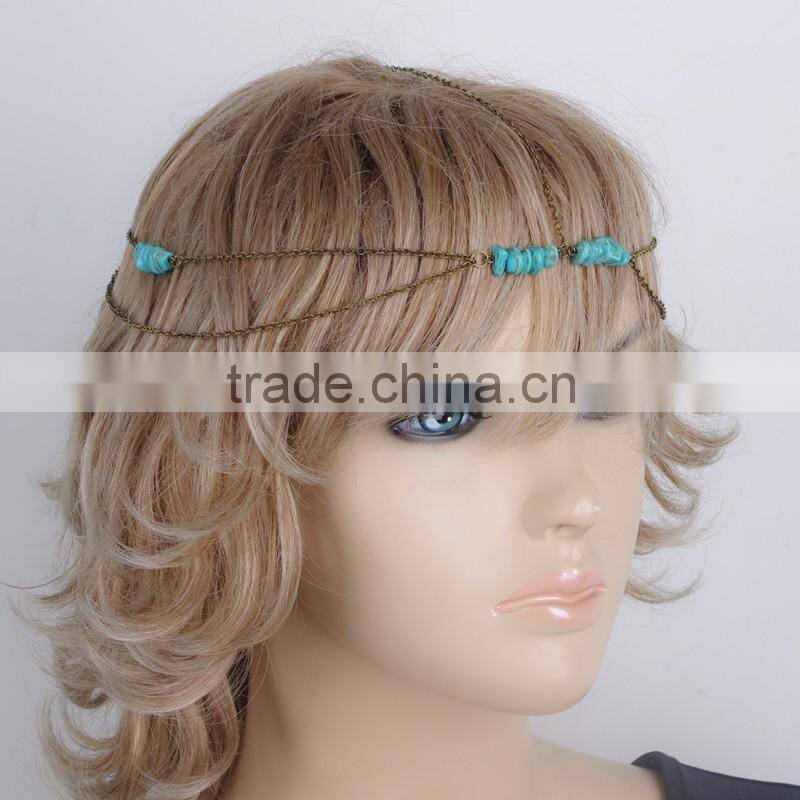 lace women hair accessories thick flower custom elastic hair tie