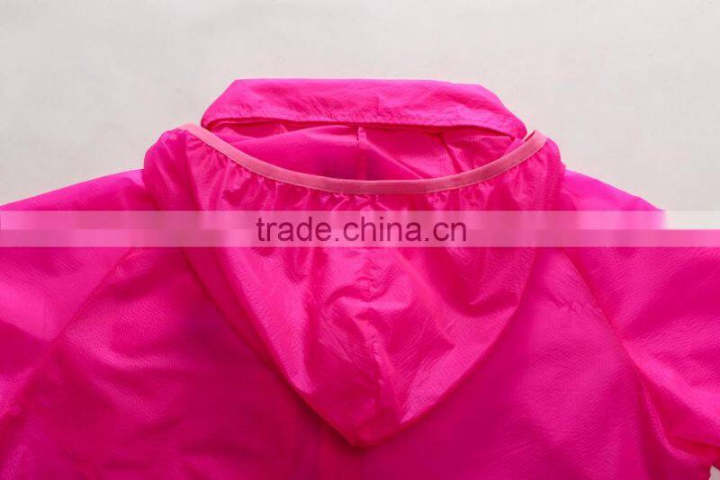 women's summer new organza printed long-sleeved shirt zipper sun protection