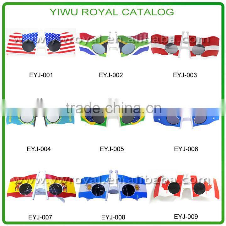 2014 World Cup Flag Shutter Shades Sunglasses