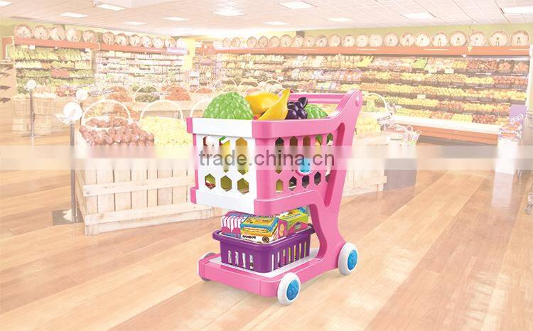 Hot sale new products shopping cart kids supermarket toy