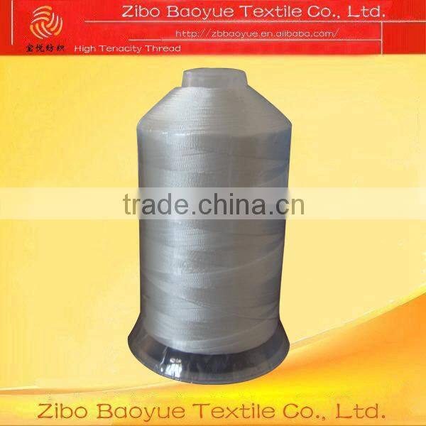 High Tenacity polyester continuous filament sewing thread