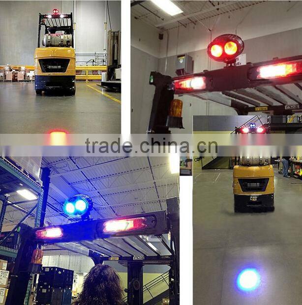 oval forklift parts 20w LED work light 10-60VDC waterproof safe warning light led pod spot/flood beam