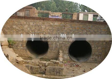Corrugated Steel Road Culvert Diameter 0.5-8meters