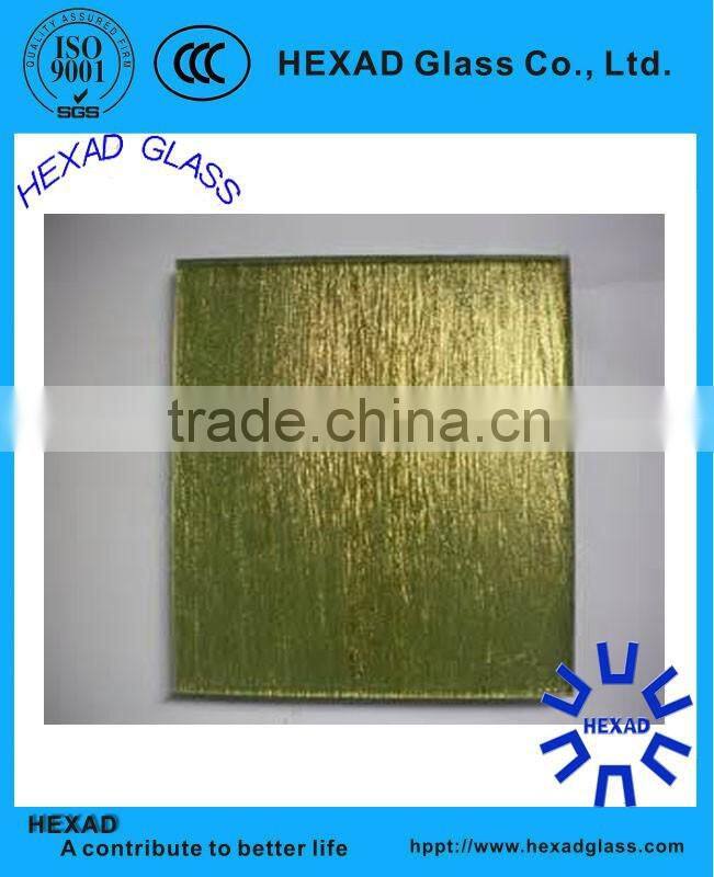 High Quality 6mm clear fireproof nashiji wired mesh glass