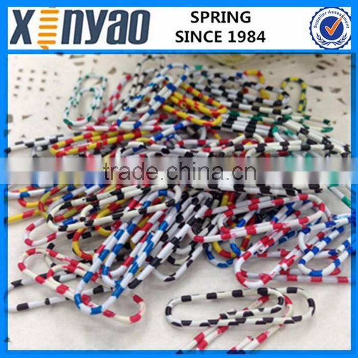 Custom zebra stripes paper clip