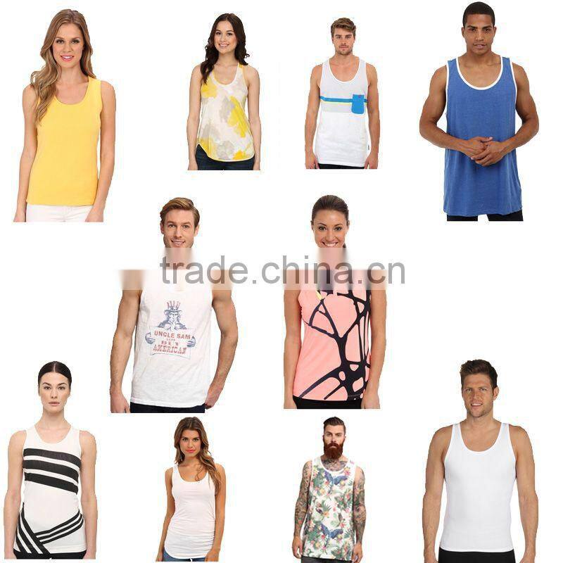 blank drop armhole tank top