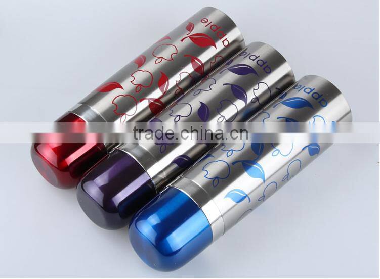 STAINLESS STEEL HOT N COLD VACUUM THERMOS FLASK CAMPING WORK WALKING