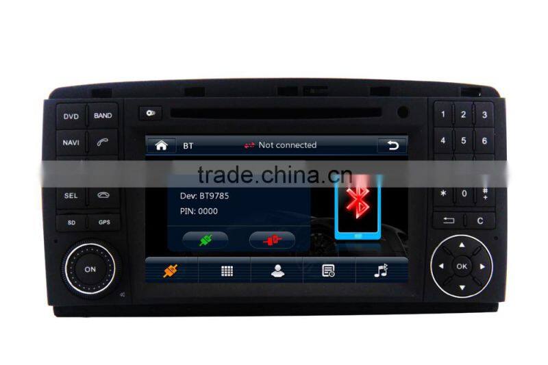 Dual-core in dash car dvd gps for BENZ NEW R300 with DVD,GPS,Radio,SWC,RDS,VDR,WIFI