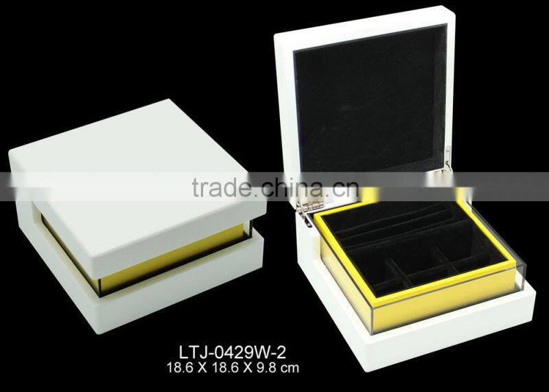 Product Description 2015 Elegant wholesale wood jewelry gift box