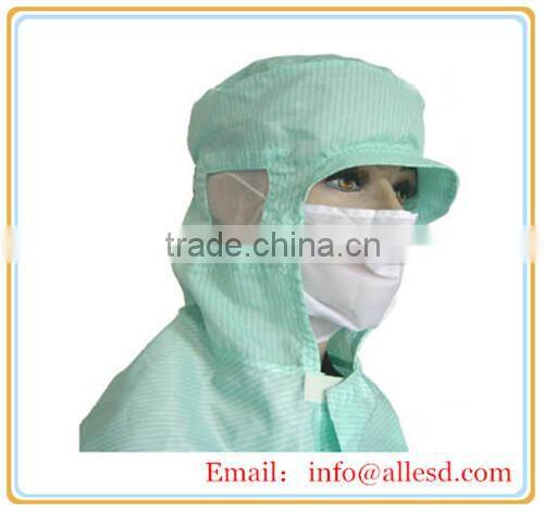 Cleanroom Polyester Unisex ESD working Hood