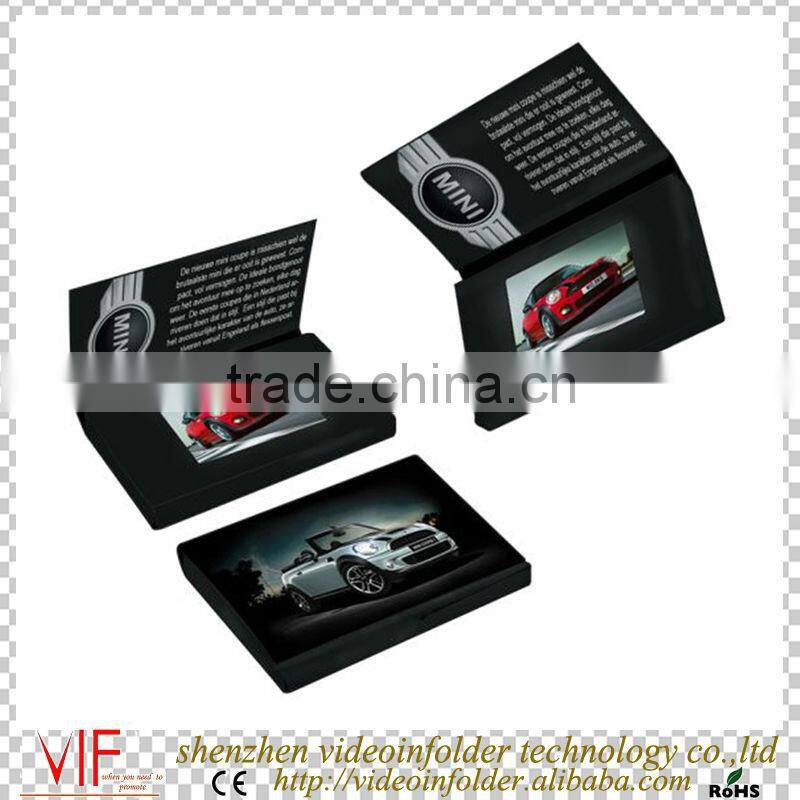 creative business gift 128mb/256mb agp 8x video card/business card with 2.4" lcd/2.4inch lcd screen printing business cards