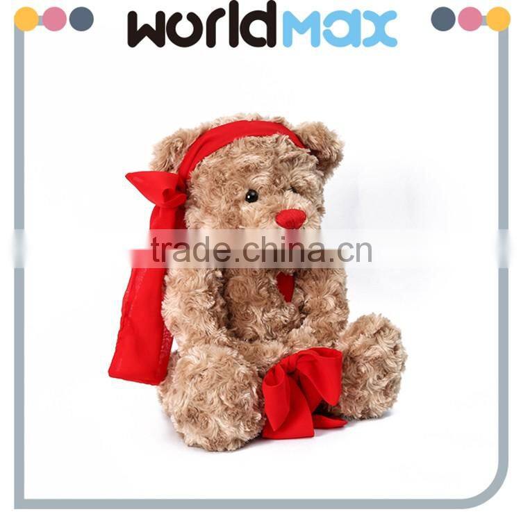 Kid Gift OEM Enterprise Plush Little Heart Bear Cartoon Toy Doll