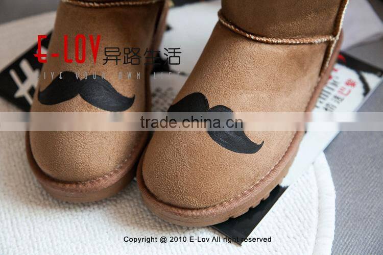 2015 hot sales and cheap hot selling high quality snow boots women