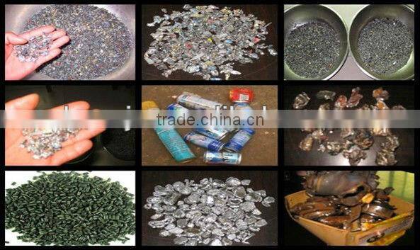 Simple Structure Aluminium Can Crushing Machine With ISO Certificate