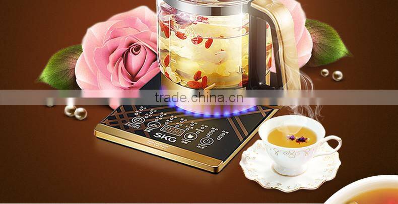 1.8L Multi Function high borosilicate glass Electric Health Pot