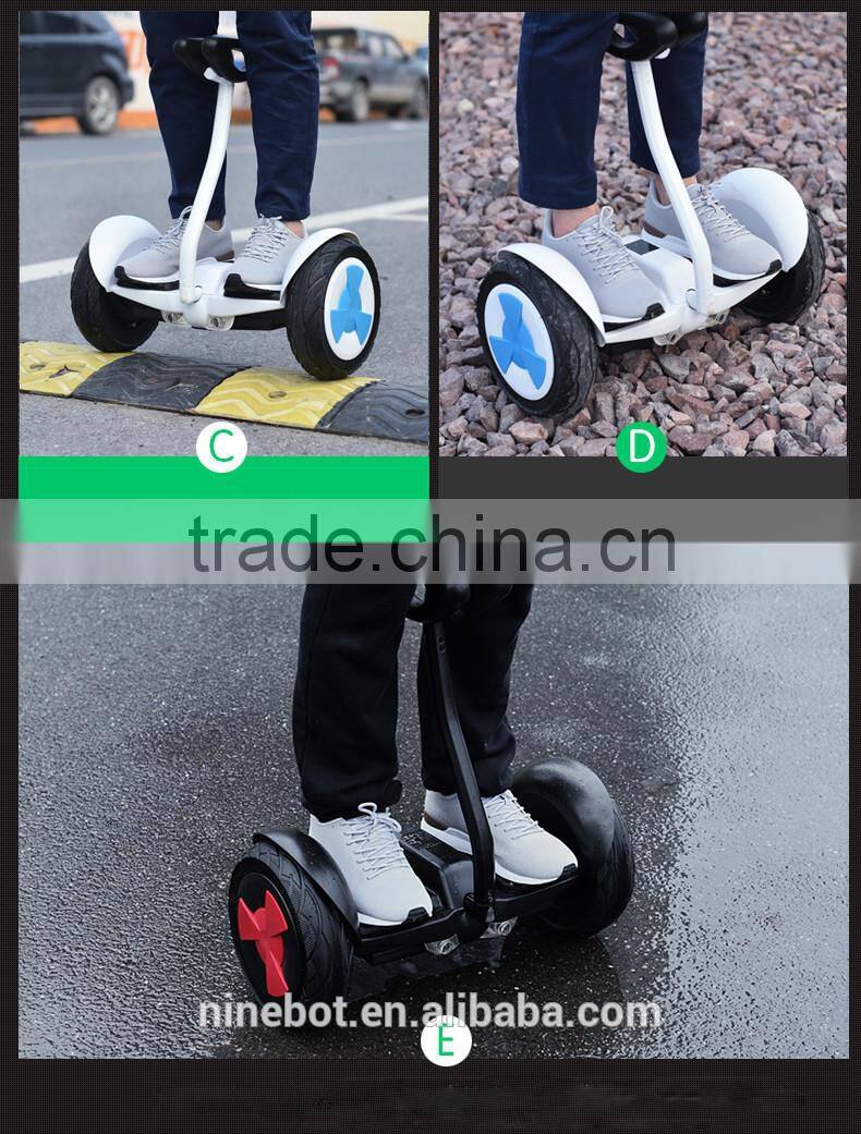 2016 Xiaomi Minirobot smart self balancing standing scooter controled by IOS/Andriod APP electric handle hoverboard