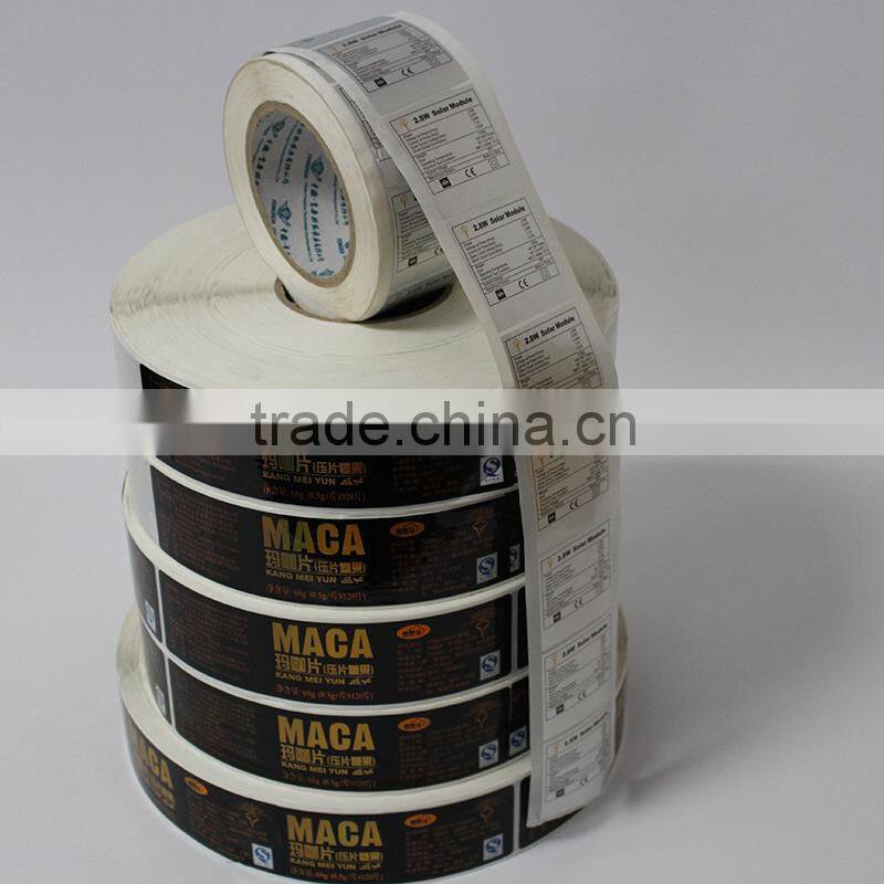 Factory made adhesive sticker guangzhou GZSC-AS012