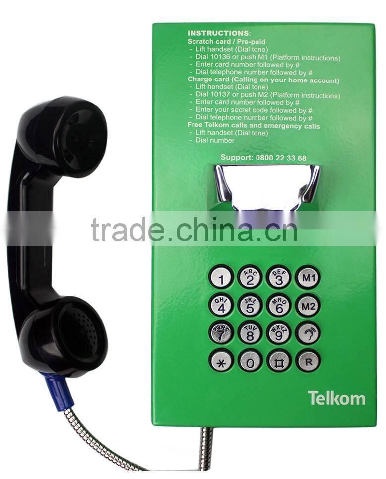 KNTECH Emergency Telephone public service waterpoorf auto-dial bank automatic dial telephone complaints