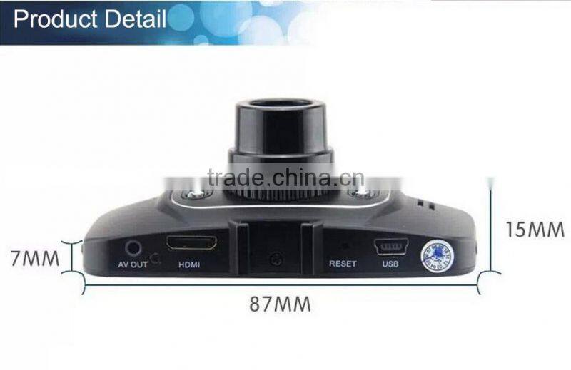 Original Novatek GS8000L Full HD 1080P 2.7" Car DVR Vehicle Camera Video Recorder Dash Cam G-sensor HDMI Night Vision Black Box