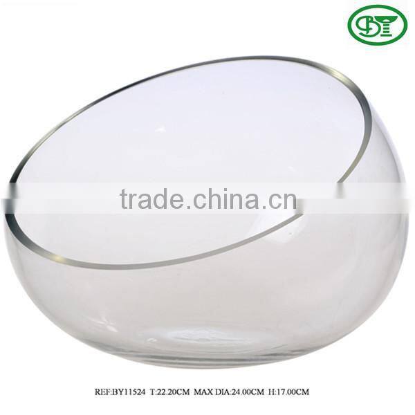 bowl shaped hurricane lamp