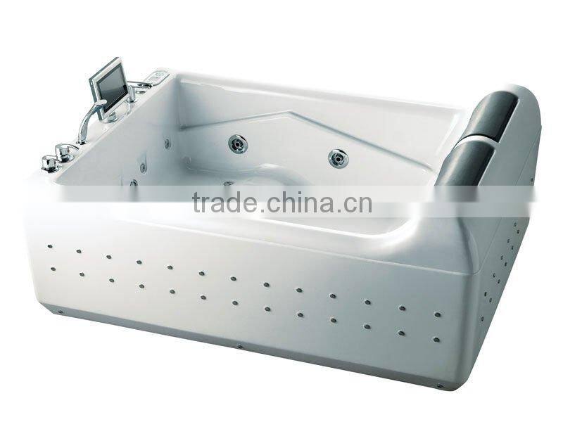 free-standing pure acrylic classcial massage bathtub (TB-B050A)