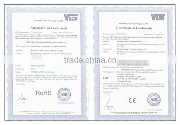 17dBm 1550nm CATV Fiber Optical Booster Amplifier EDFA