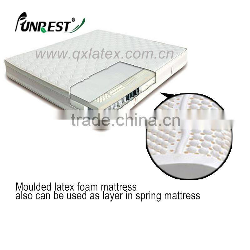 Super soft bed latex foam mattress toppers