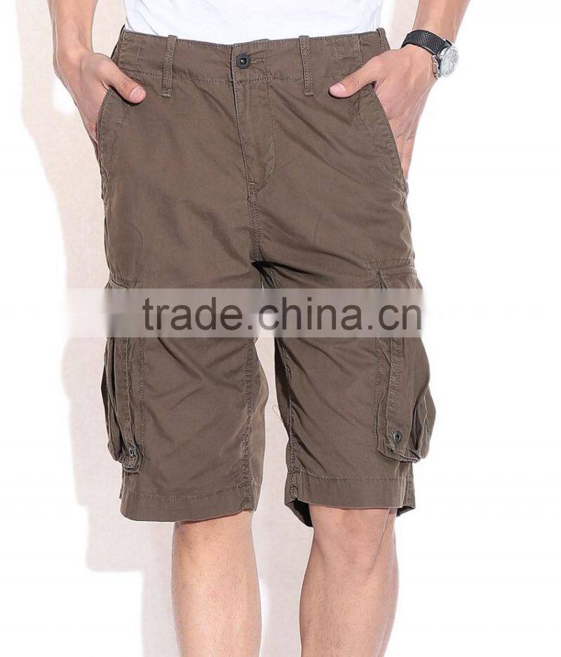 Daijun oem hot sale summer breathable canvas wrinkled men cargo pants