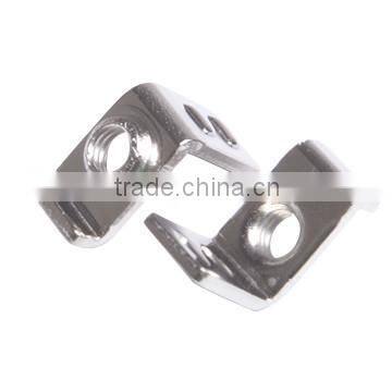 Shenzhen auto parts custom design non-standard stainless steel clamp terminal