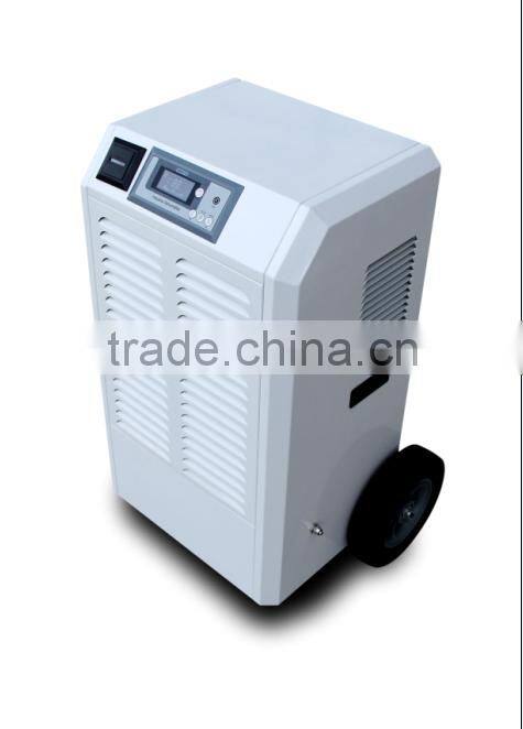 90L/D Big Wheels Commercial Interior Dehumidifier with Drain Pump Remote Control with Wifi