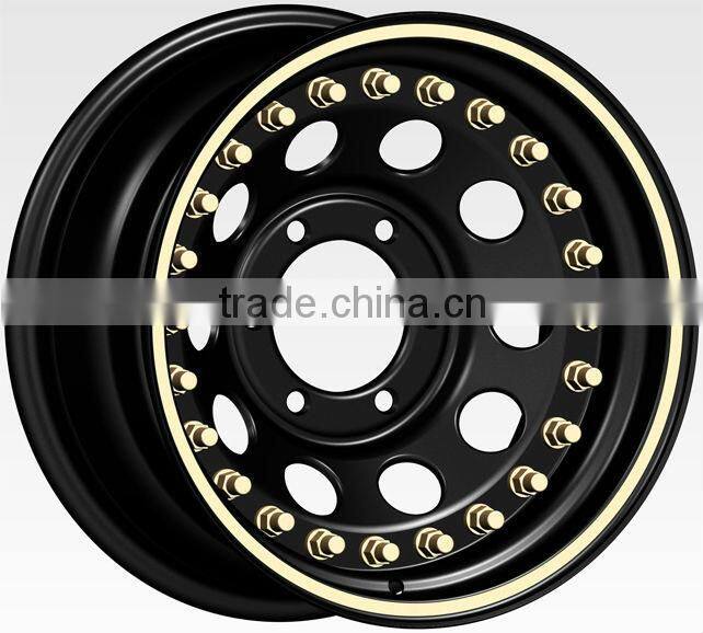 New 4x4 chrome rims for pickup truck