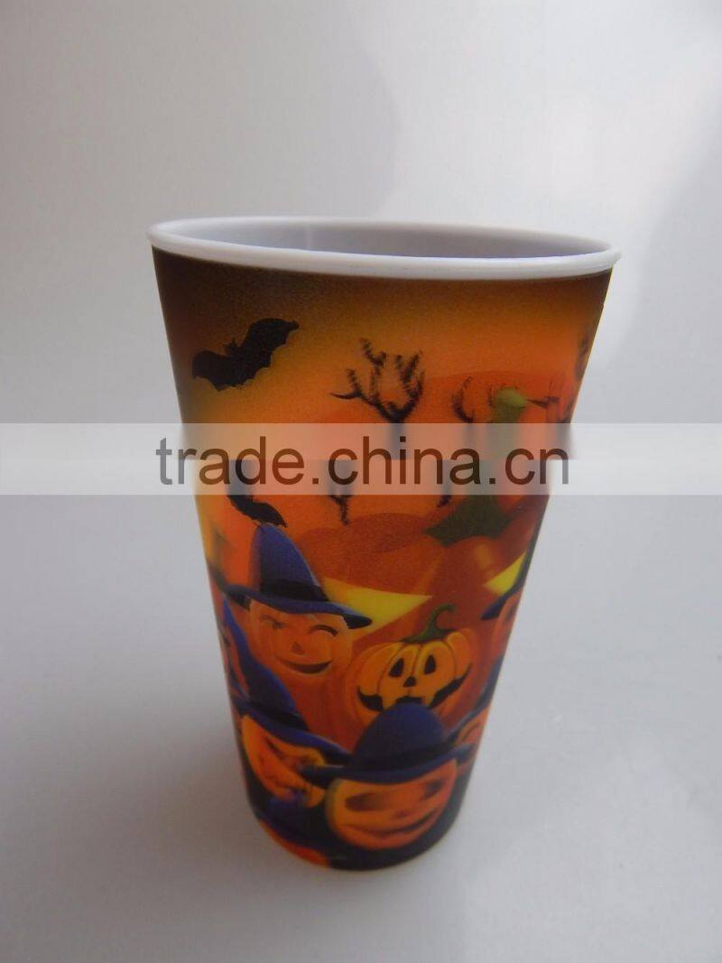 2016 Hot 280ML 3D Plastic Cup in PP material for kids
