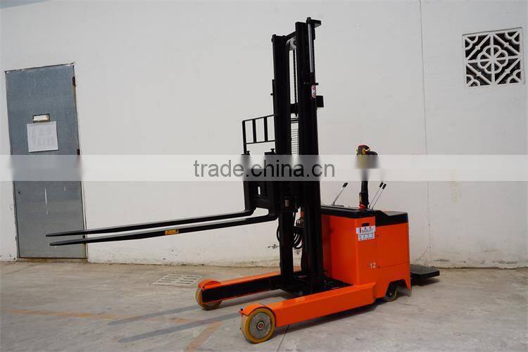 New Warehouse Handling Equipments Mast Reach Battery Stacker Prices